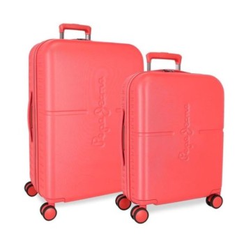 Pepe Jeans PEPE JEANS ABS Set kofera 2/1 - Fuchsia