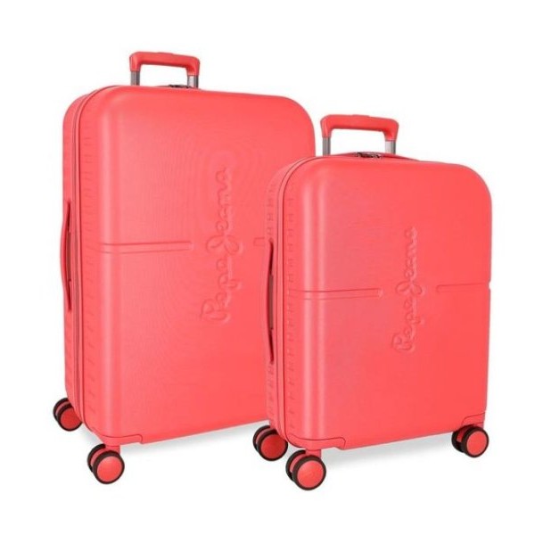 Pepe Jeans PEPE JEANS ABS Set kofera 2/1 - Fuchsia