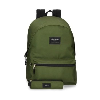 Pepe Jeans PEPE JEANS Set ranac i pernica Tamno Zelena