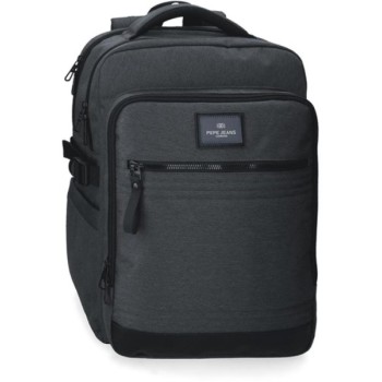 Pepe Jeans Ranac 42cm sa pregradama za laptop i tablet Whitton grey