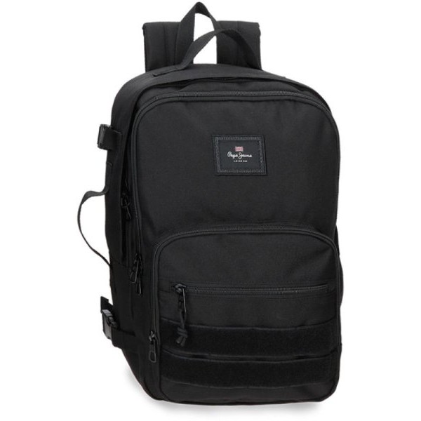 Pepe Jeans Ranac putna torba 40cm sa odeljkom za laptop PJL Aris black