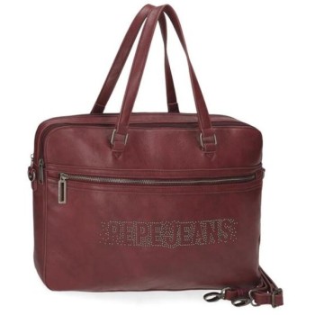Pepe Jeans Ženska poslovna torba sa odeljkom za laptop PJL Bera Bordeaux