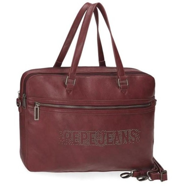 Pepe Jeans Ženska poslovna torba sa odeljkom za laptop PJL Bera Bordeaux