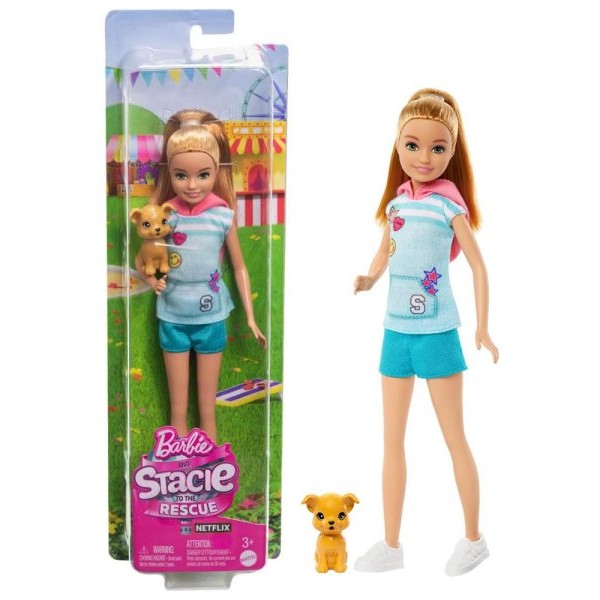 PERTINI Barbie Stacie lutka sa kucom