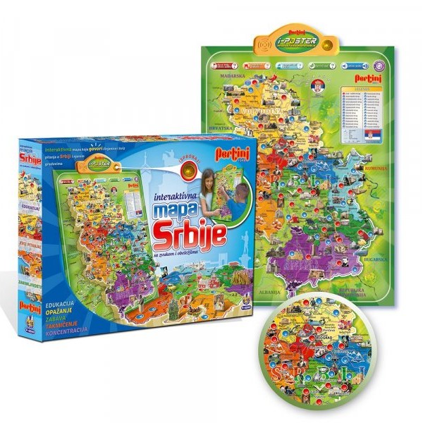 PERTINI Elektronska mapa Srbije