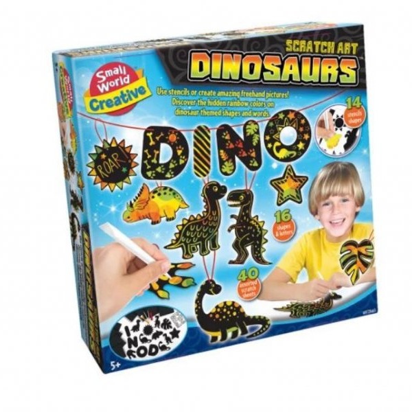 PERTINI Kreativni set ogrebi sliku dinosaurusa (37264)