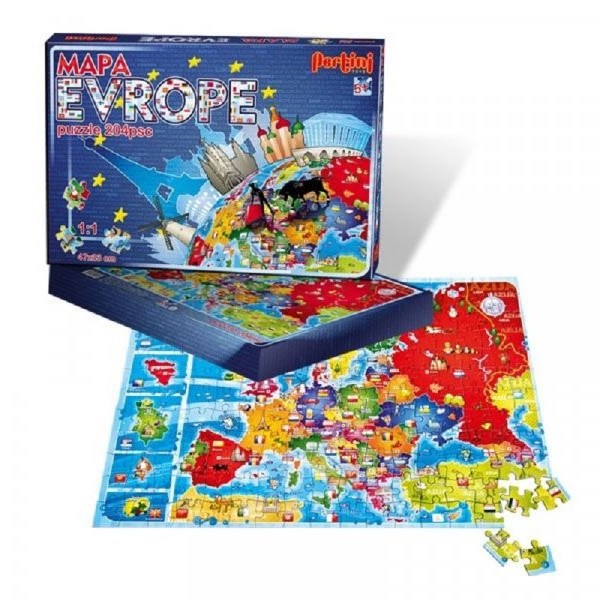 PERTINI Mapa Evrope