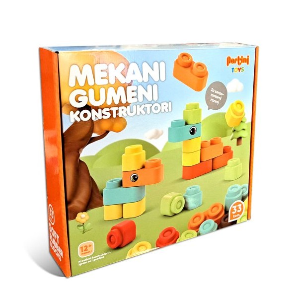 PERTINI Mekani gumeni konstruktori klasik 33 dela