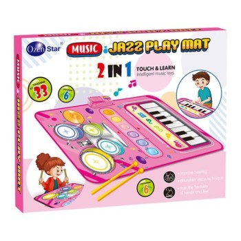 PERTINI Muzička podna podloga instrumenti 80x50
