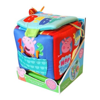 PERTINI Peppa Prase plišana aktiviti kocka