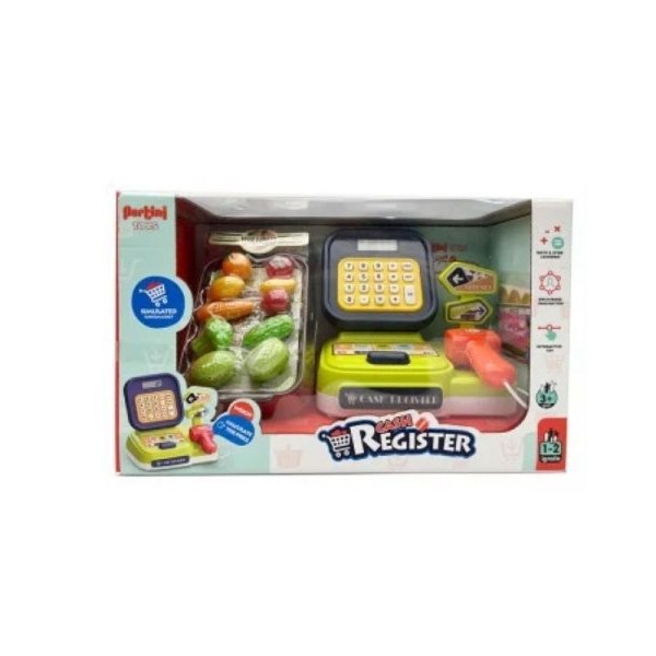 PERTINI Pertini registar kasa plavo-zelena