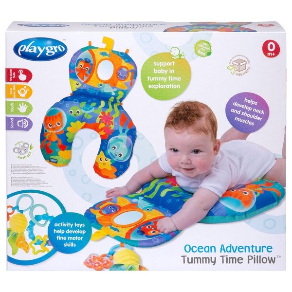PERTINI Playgro Interaktini jastuk oslonac