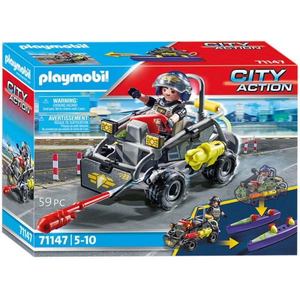 PERTINI Playmobil City action Vozilo kvad za plažu