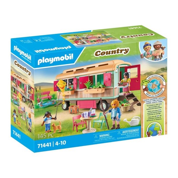 PERTINI Playmobil Country Mobilni kafe sa baštom