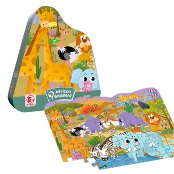 PERTINI Puzzle Afrika 48 Delova