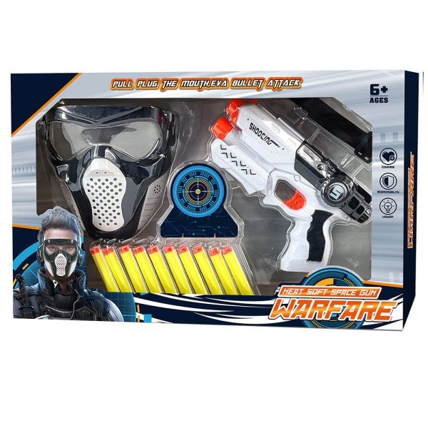 PERTINI Set maska i blaster Shooting