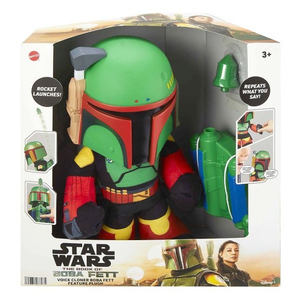 PERTINI Star Wars Boba Fett plišana interaktivna figura sa dodacima