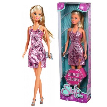 PERTINI Steffi lutka silver glossy