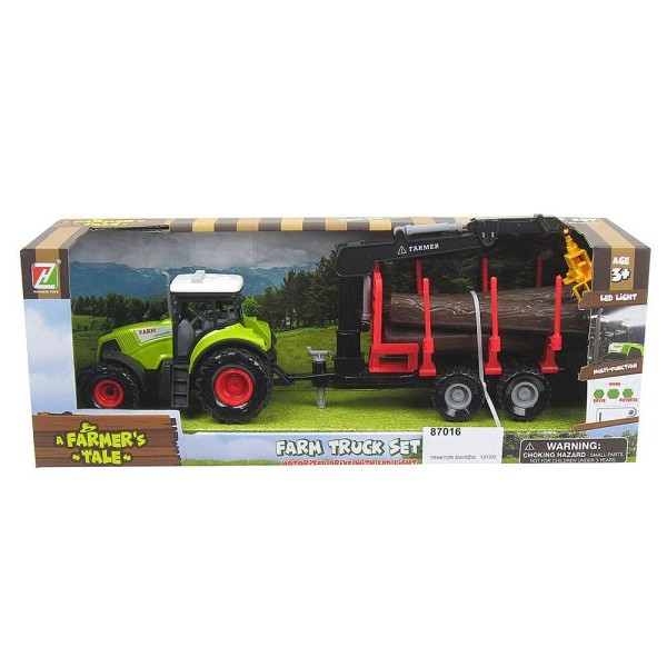 PERTINI Traktor sa prikolicom za drva
