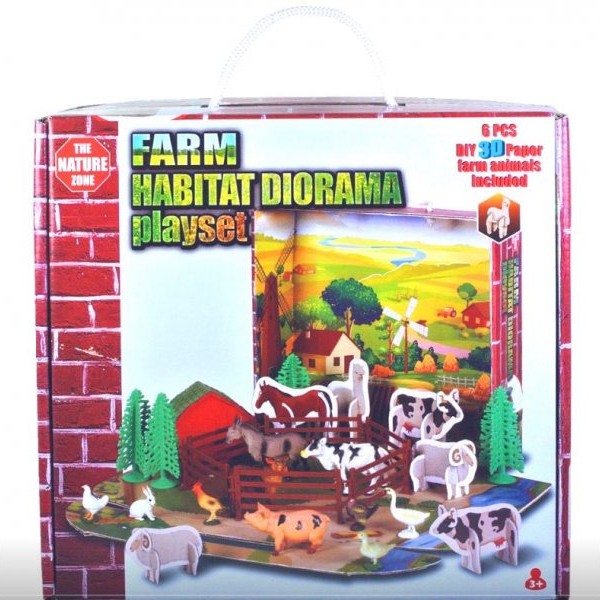 PERTINI Životinje na farmi set