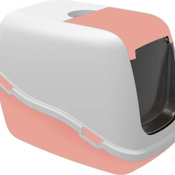 PETMAX Toalet za mačke Comfort roze
