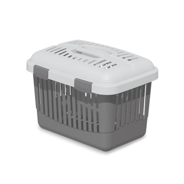 PETMAX Transporeter easy top sivi