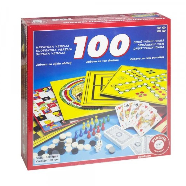 PIATNIK 100 društvenih klasičnih igara