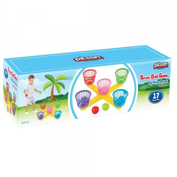 PILSAN Set ubaci lopte u korpu