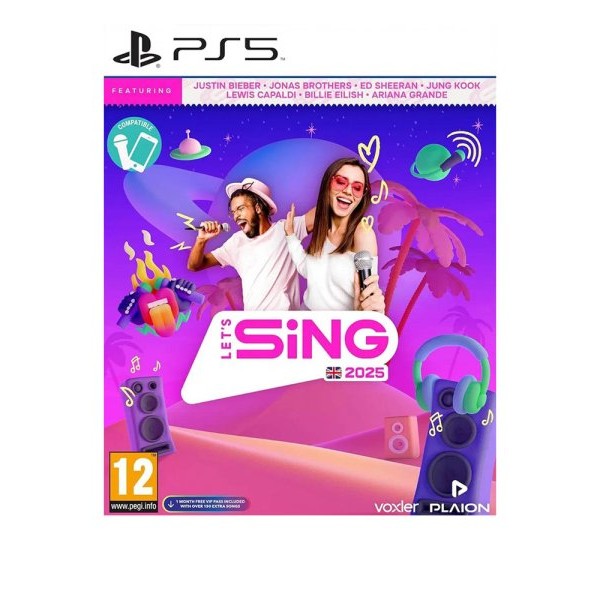 PLAION PS5 Let's Sing 2025