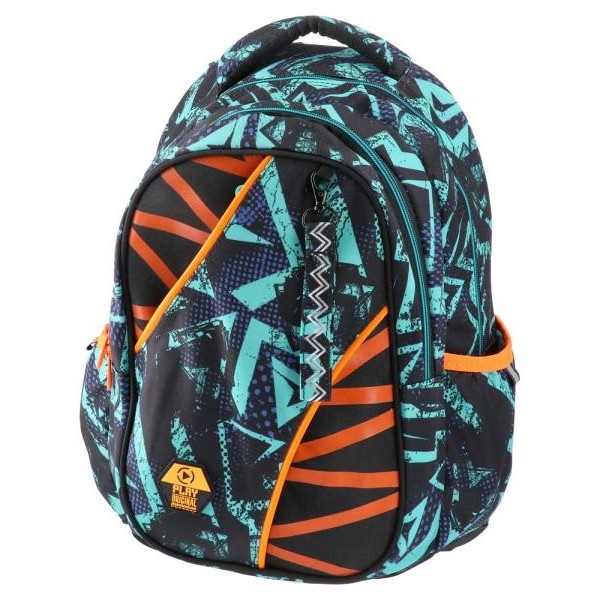 PLAY Apollo 253, ranac ergo, mesh, Orange lines