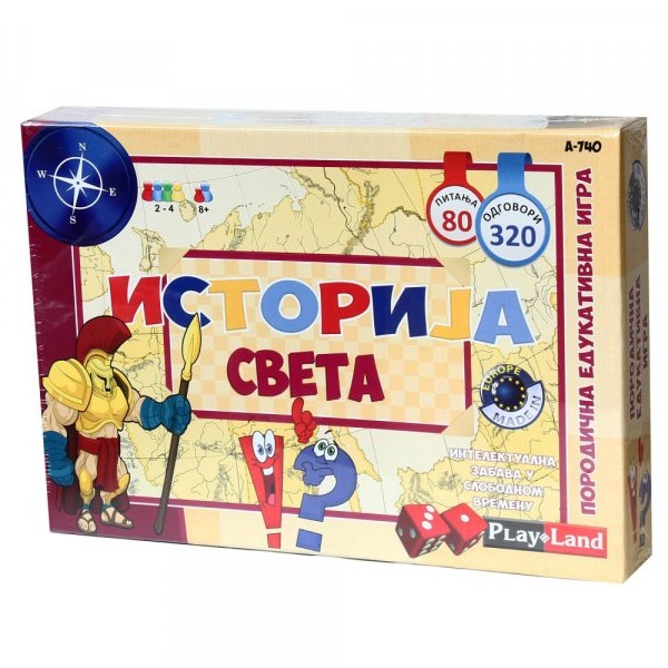 PLAY LAND ISTORIJA SVETA EDUKATIVNA IGRA