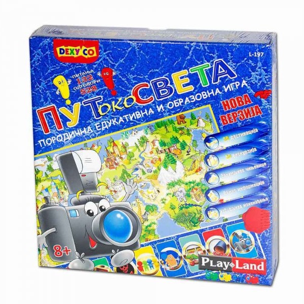 PLAY LAND PUT OKO SVETA EDUKATIVNA IGRA