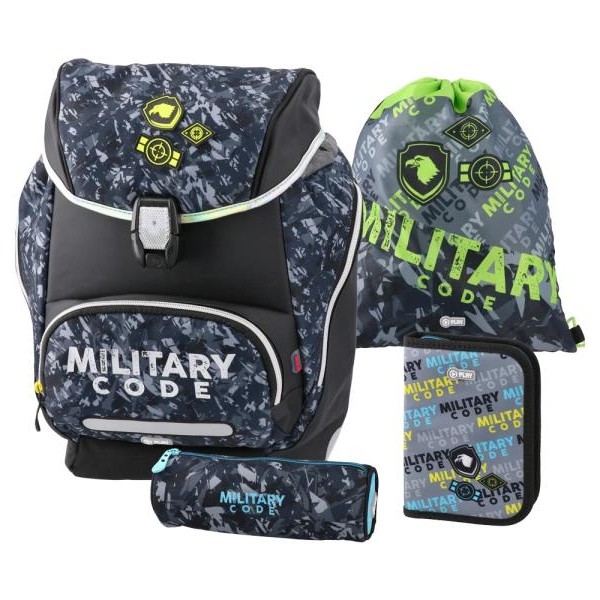 PLAY Logic set, ranac anatomski, 4 u 1, Military Code
