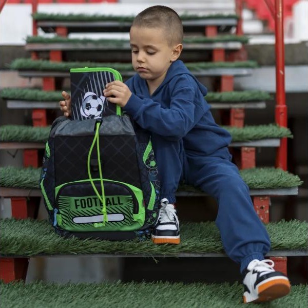 PLAY Logic set, ranac anatomski, 4 u 1, Neon Football