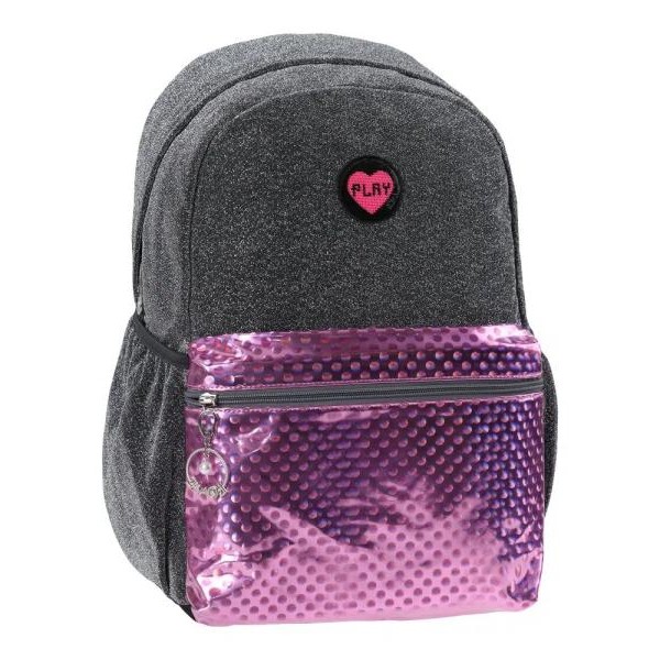 PLAY Pop fashion, ranac, Grey heart