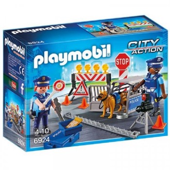 PLAYMOBIL City Action - Policija: Barikade na putu