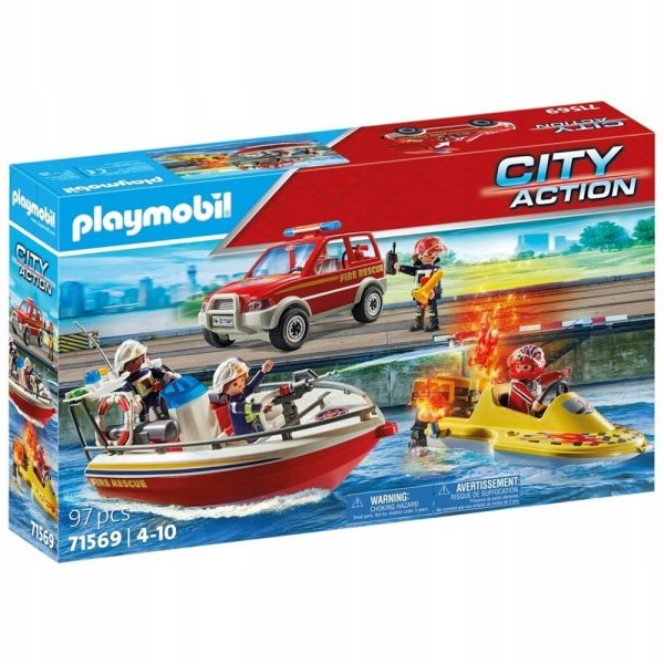 PLAYMOBIL City action Vatrogasna spasilačka operacija