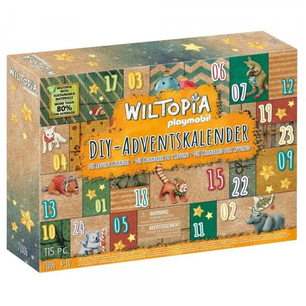 PLAYMOBIL Wiltopia Advent kalendar putovanje oko sveta