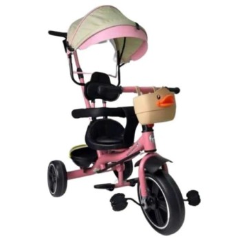 Playtime 4002 Tricikl Quick & Roll roze