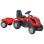 Playtime 956 Traktor na pedale sa prikolicom crveni