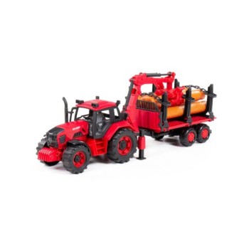 Polesie Traktor za drva sa mehaničkom rukom za decu Belarus