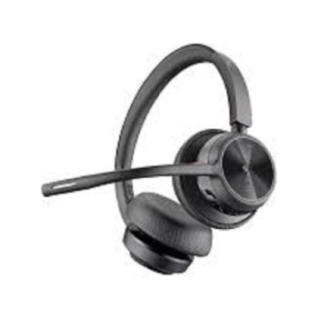 Poly Voyager 4320 Microsoft Teams Certified USB-C Headset +BT700 dongle, Black (77Z30AA)