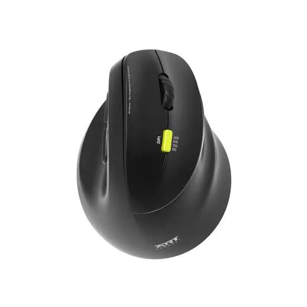 PORT DESIGN Bežični miš Ergonomic 2.4 GHz Bluetooth punjivi