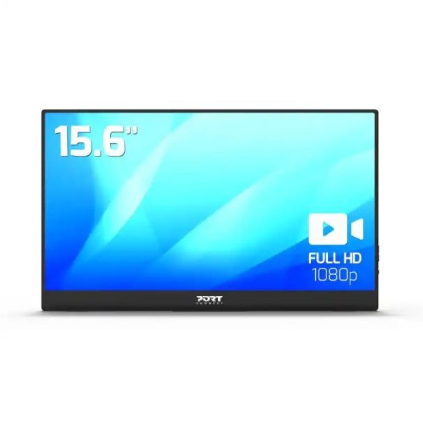 PORT DESIGN Portabl monitor 15.6 902101 1920x1080/IPS/HDMI/USB-A/USB-C/3.5mm/HDR