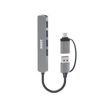 Port HUB USB-C / USB-A vers 4 ports USB-A 3.0 5Gbps