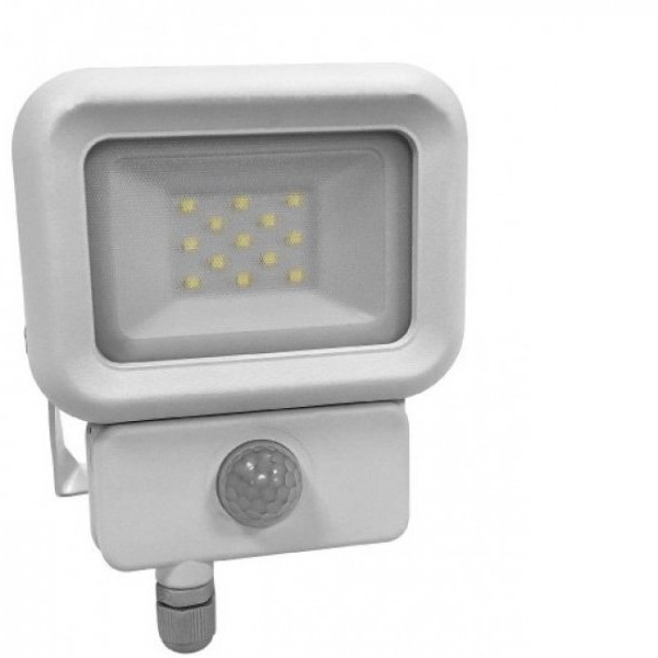 PROSTO LED reflektor sa PIR senzorom 10W 6500K LRF019ESW-10/WH