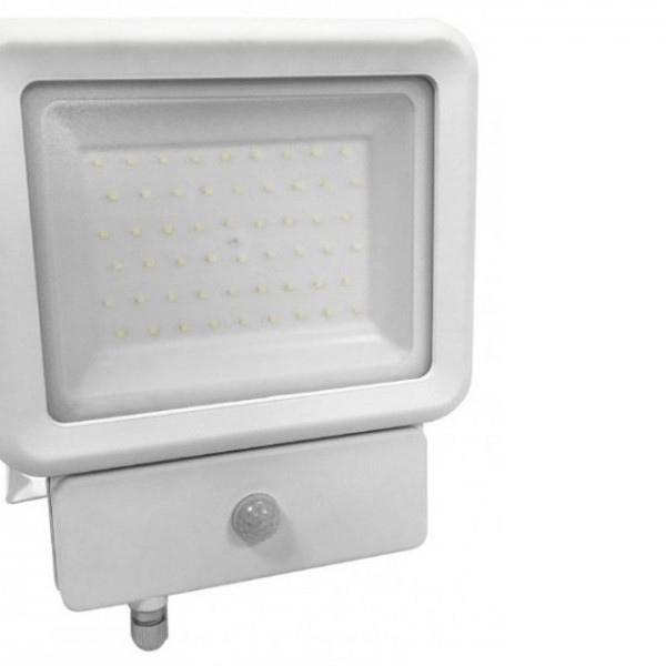 PROSTO LED reflektor sa PIR senzorom 50W LRF019ESW-50/WH