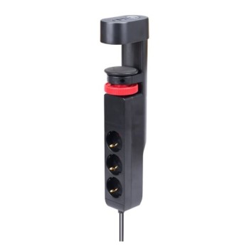 PROSTO Razvodnik sa 3 mesta 1,5m 1.5 mm2 + USB