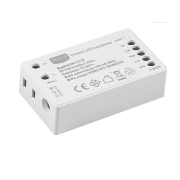 PROSTO Wi-Fi smart LED kontroler CCT 192W KON-T12/N