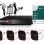 PROVISION Komplet video nadzor: 4x Provision kamere , snimač , HDD 4TB i 4 x napajanje